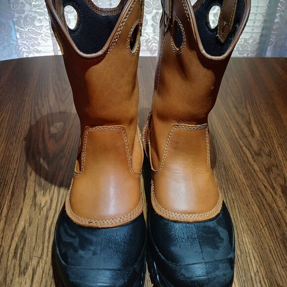 Mens 9.5M Wolverine Pull On Waterproof Composite Steel Toe Work Boots W05699 - Picture 2 of 11